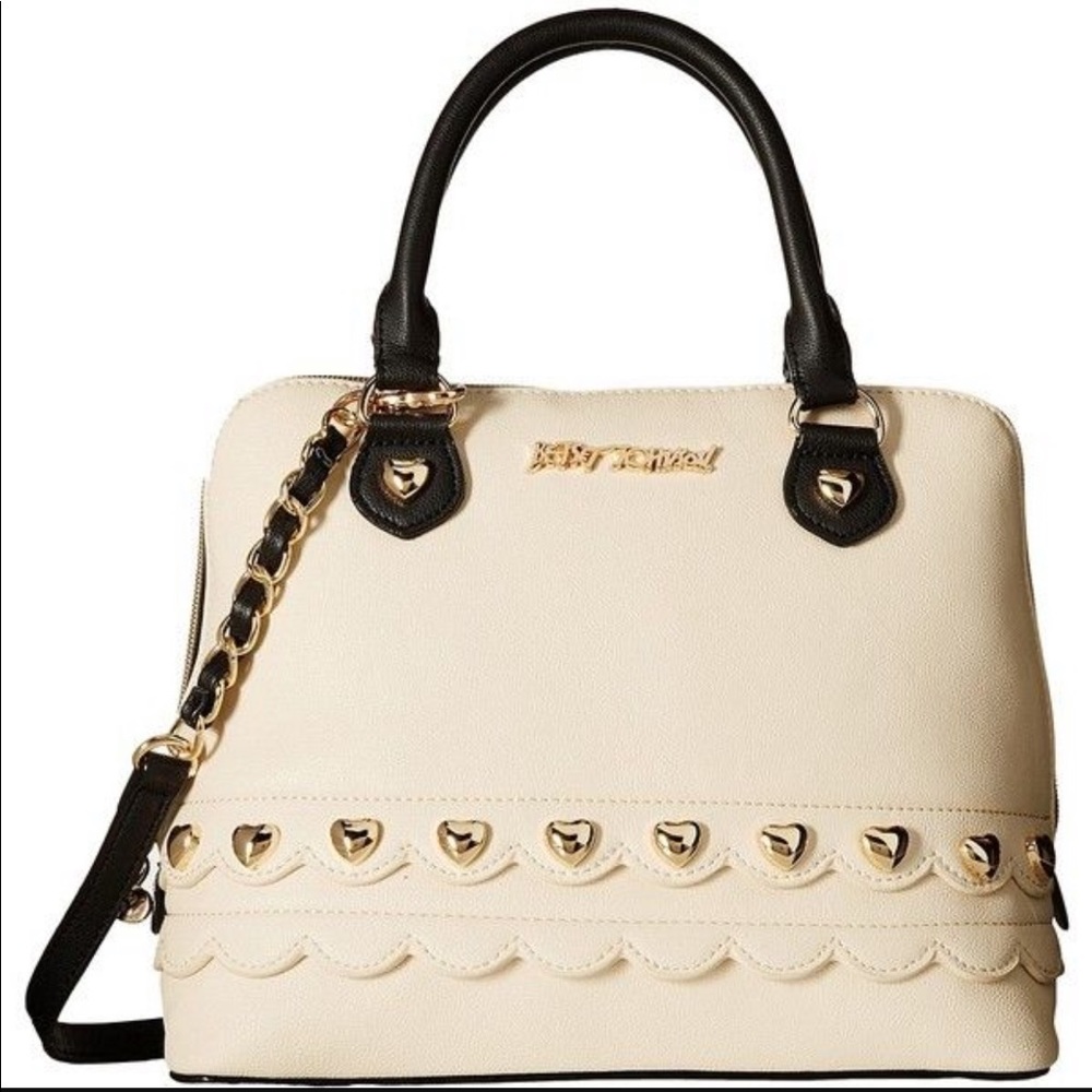 Betsey Johnson Wavy Days Dome Satchel Bag